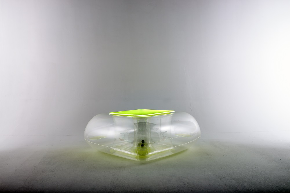  TABLE GONFLABLE TRANSPARENTE